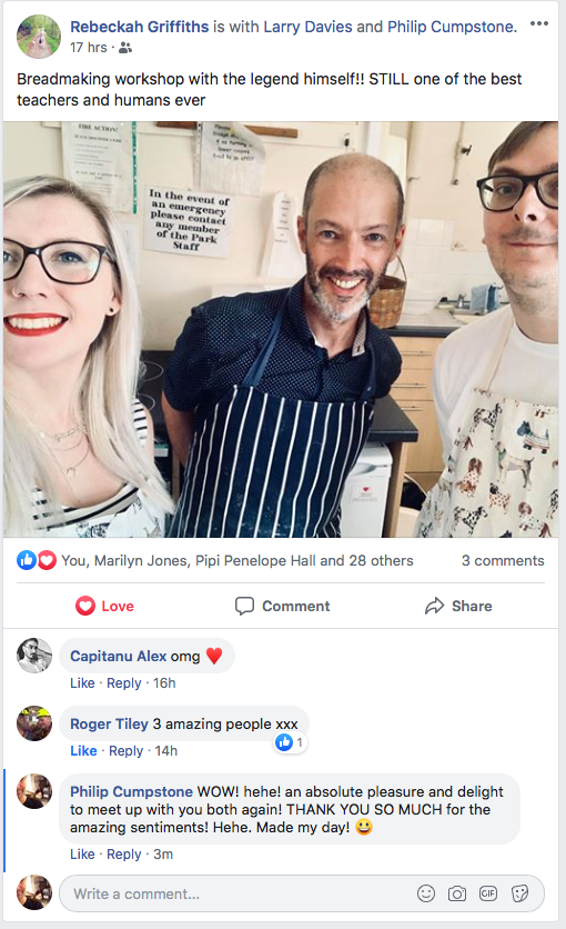 loaf in a basket to take home
