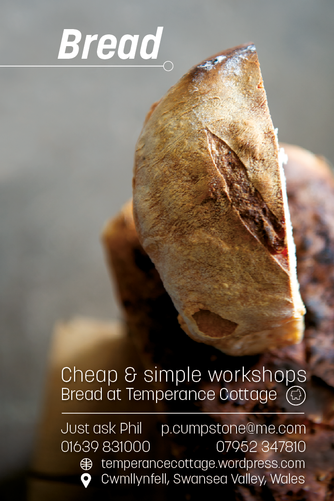 Bread workshop advert